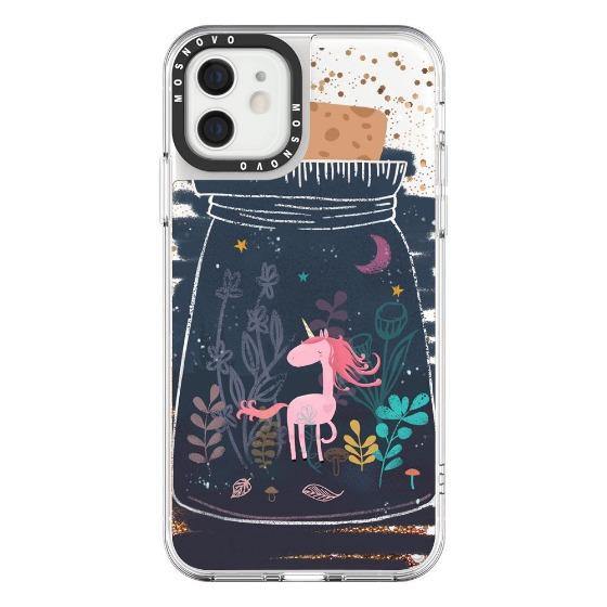 Fairy Unicorn Glitter Phone Case - iPhone 12 Mini Case