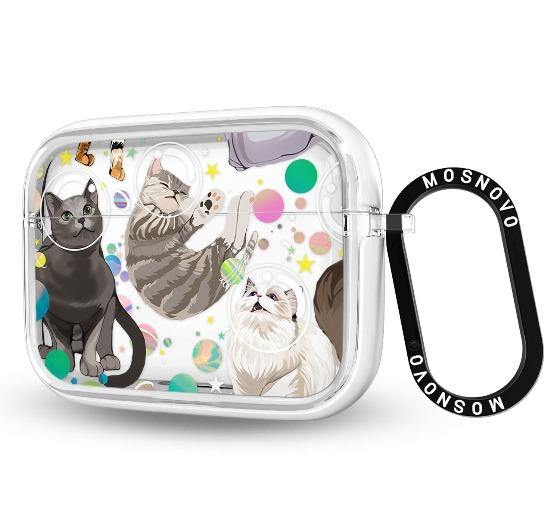 Space Cat AirPods Pro Case