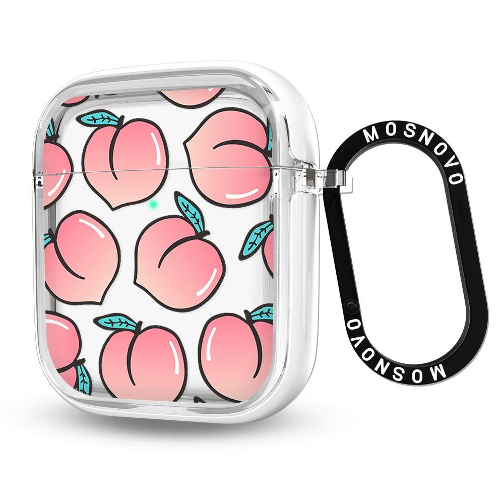 Cute Peach AirPods 1/2 Case