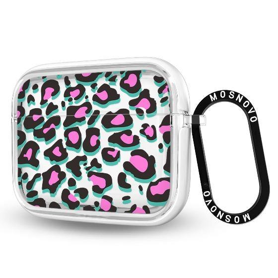 Pink Leopard Print AirPods Pro Case