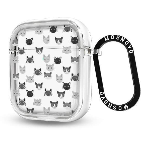 Cats Head AirPods 1/2 Case