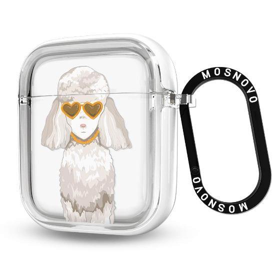 Elegant Poodle AirPods 1/2 Case