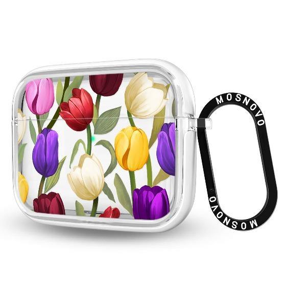 Colorful Tulips AirPods Pro Case