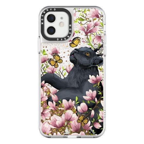 Black Panther Glitter Phone Case - iPhone 12 Case