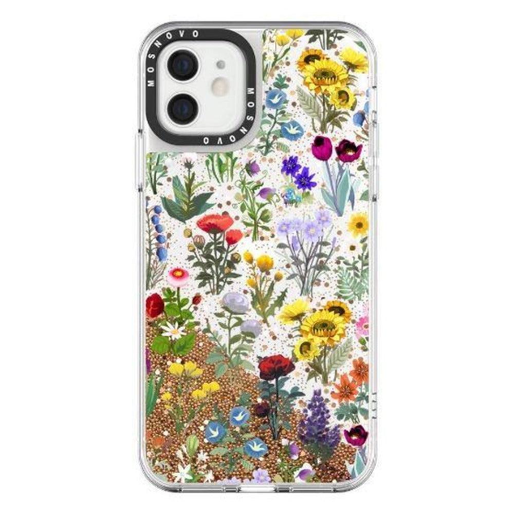 A Colorful Summer Glitter Phone Case - iPhone 12 Mini Case