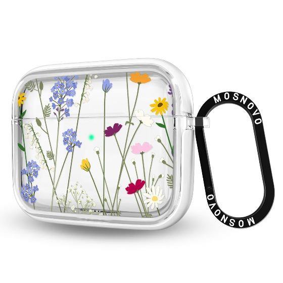 Floral Garden Lavender Daisy Flower AirPods Pro Case