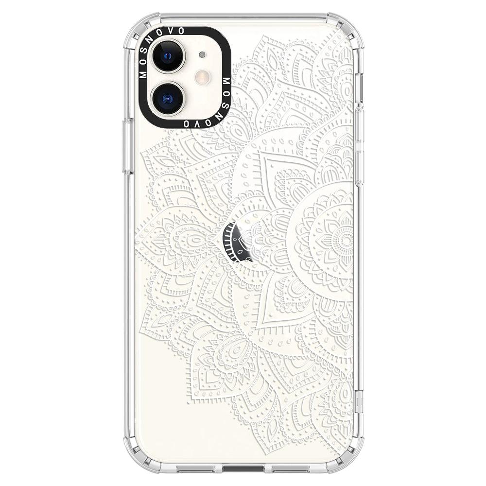 Half Mandala Phone Case - iPhone 11 Case