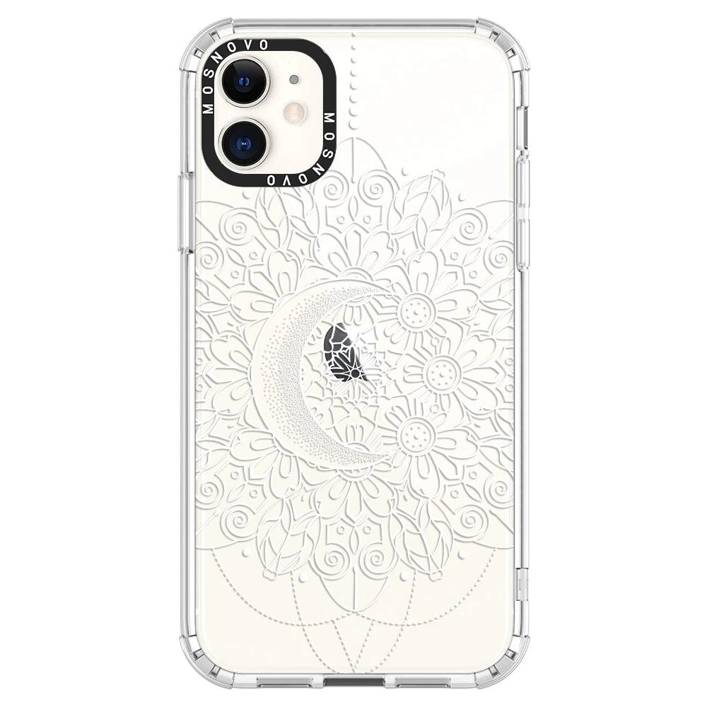 Celestial Moon Mandala Phone Case - iPhone 11 Case