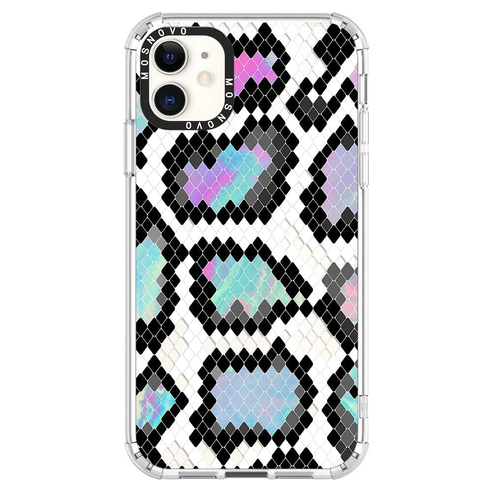 Aurora Snake Print Phone Case - iPhone 11 Case