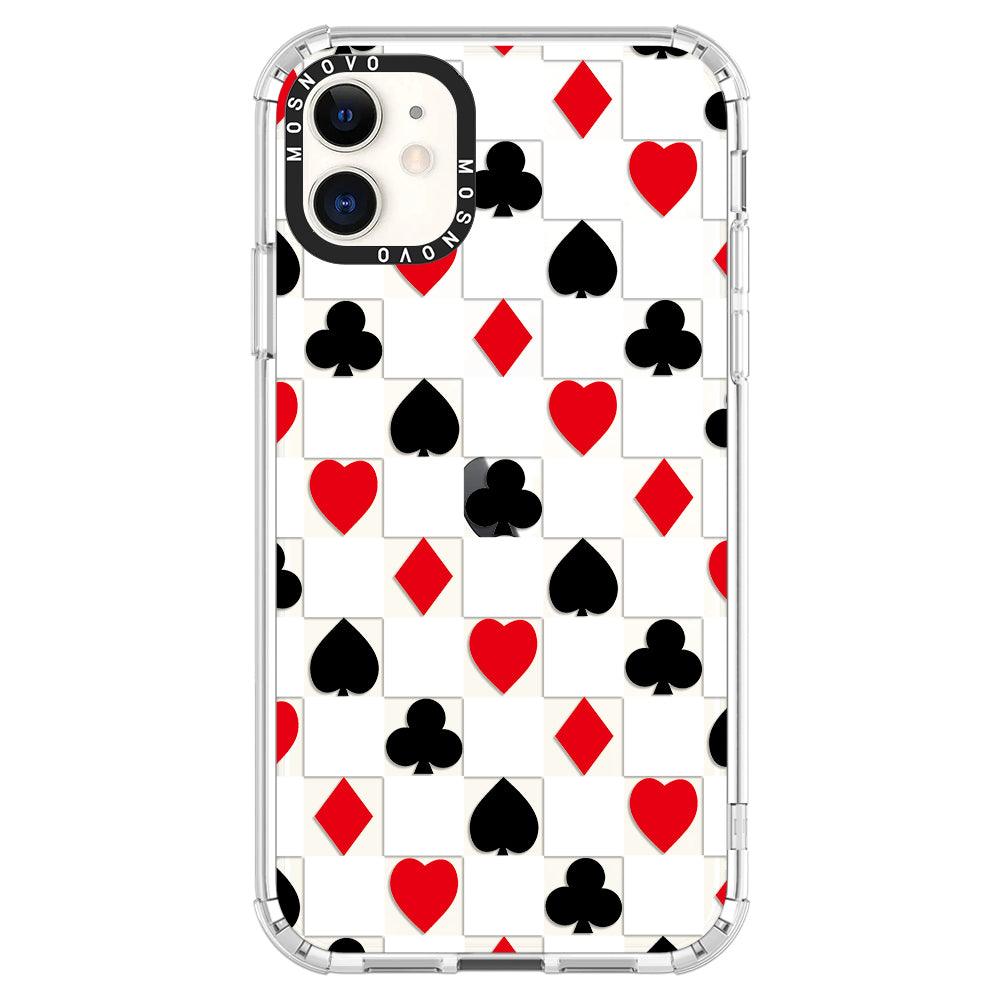 Checker Poker Phone Case - iPhone 11 Case