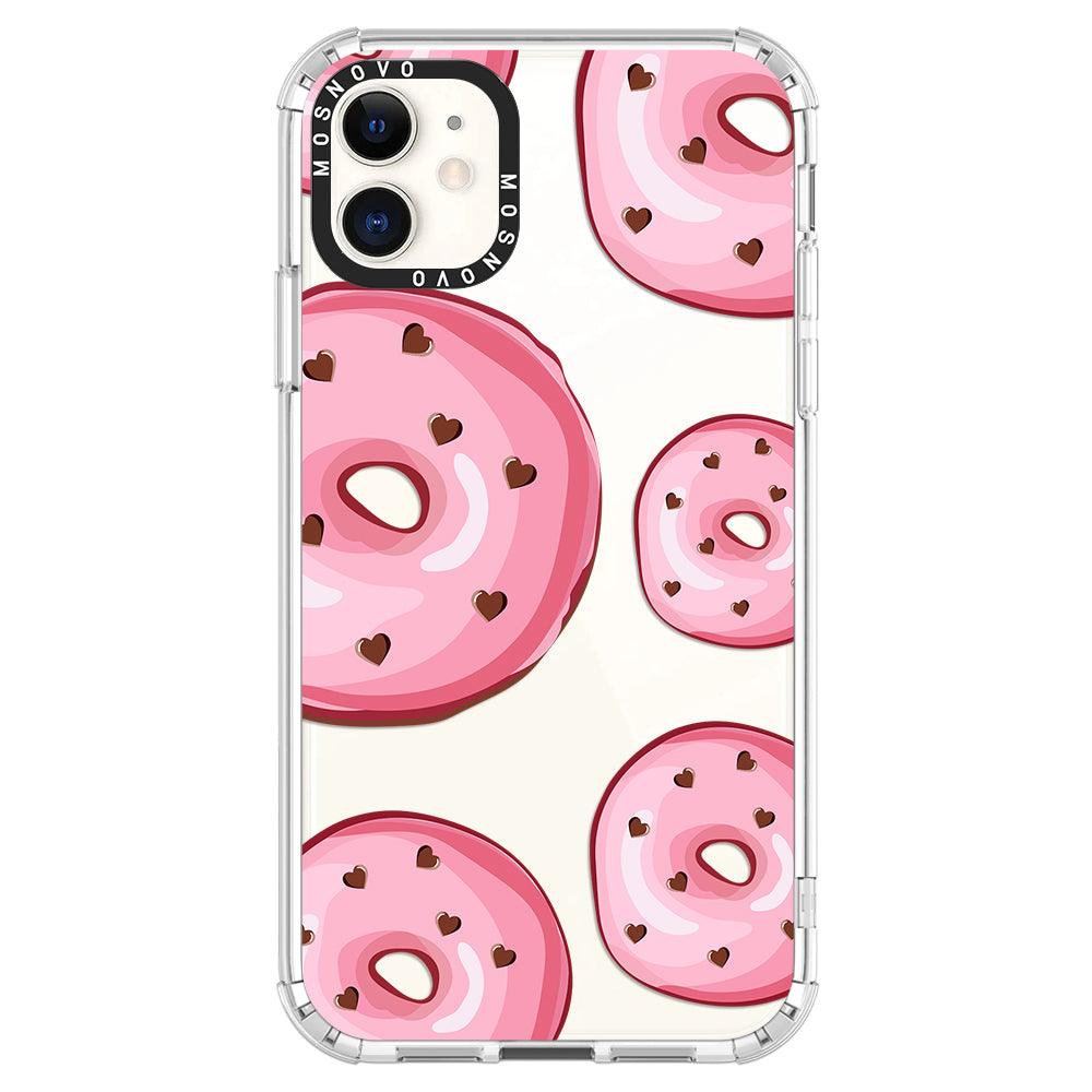 Pink Donuts Phone Case - iPhone 11 Case