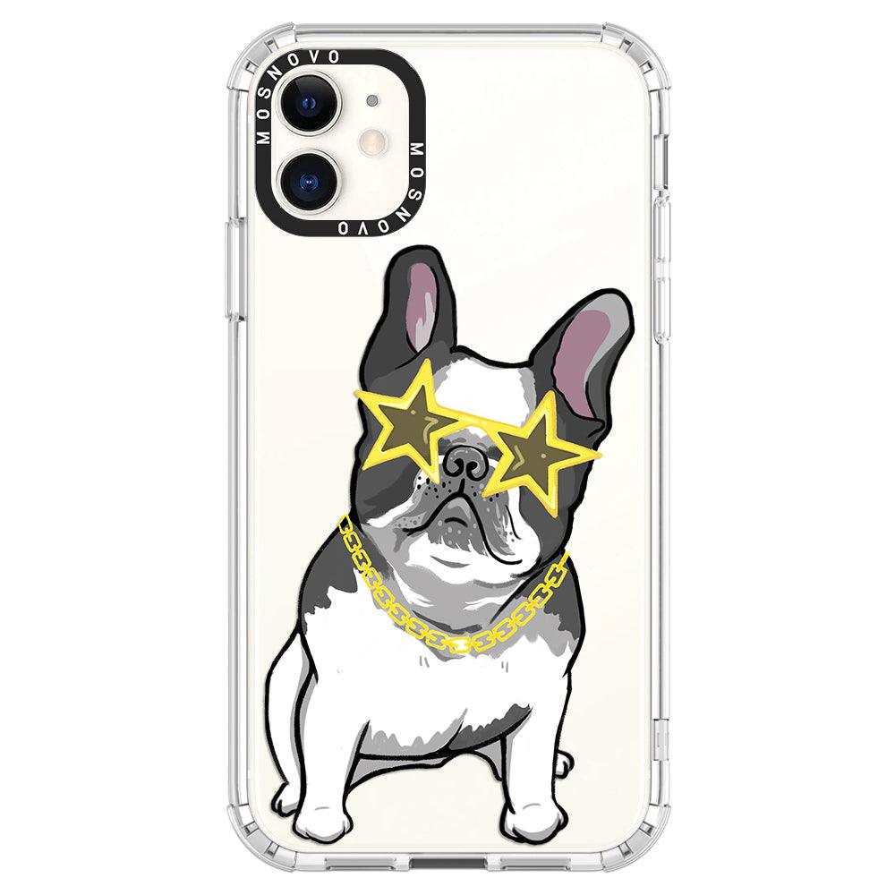 Cool French Bulldog Phone Case - iPhone 11 Case