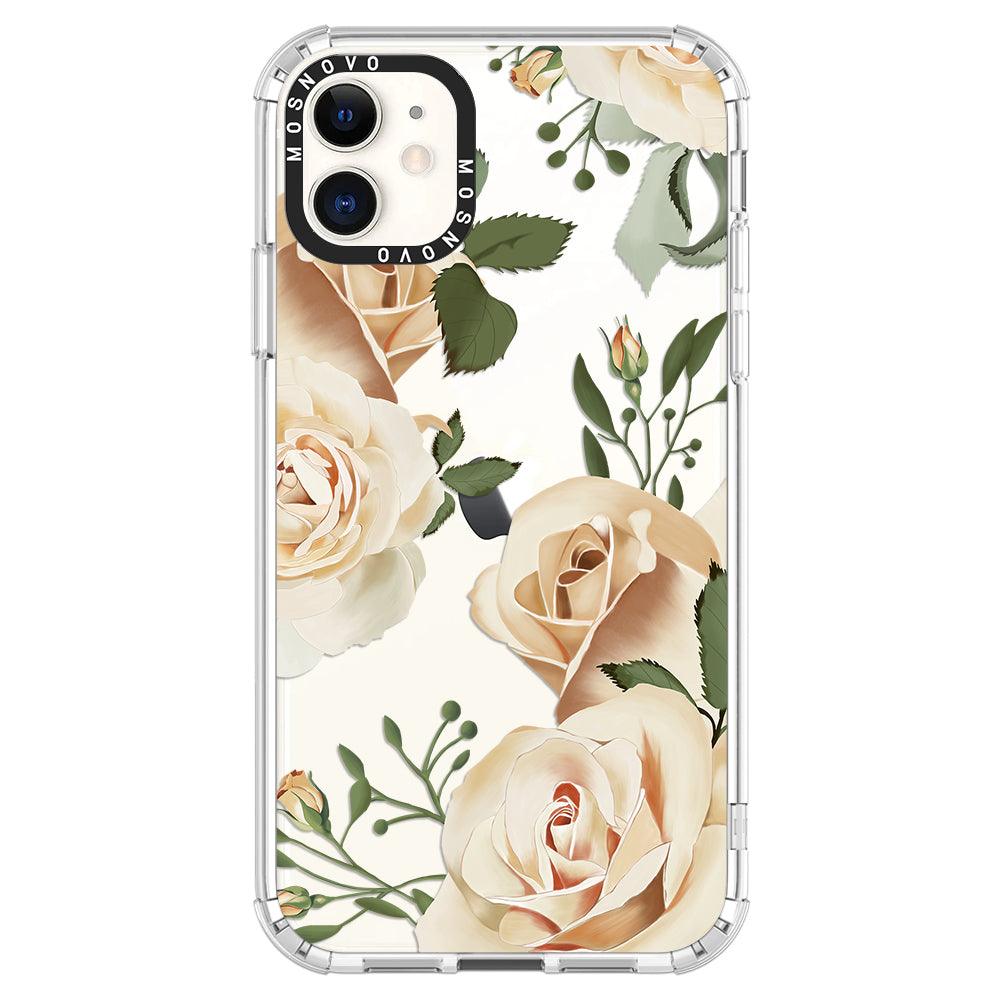 Champagne Rose Phone Case - iPhone 11 Case