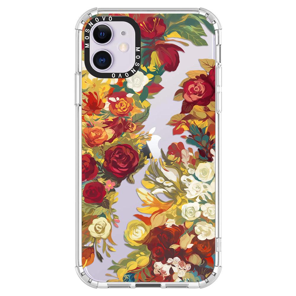 Vintage Flower Garden Phone Case - iPhone 11 Case