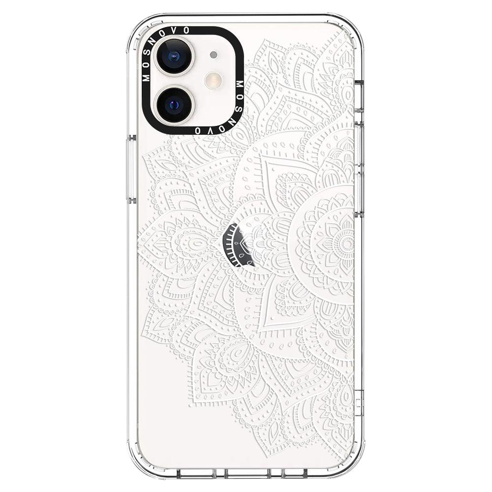 Half Mandala Phone Case - iPhone 12 Case