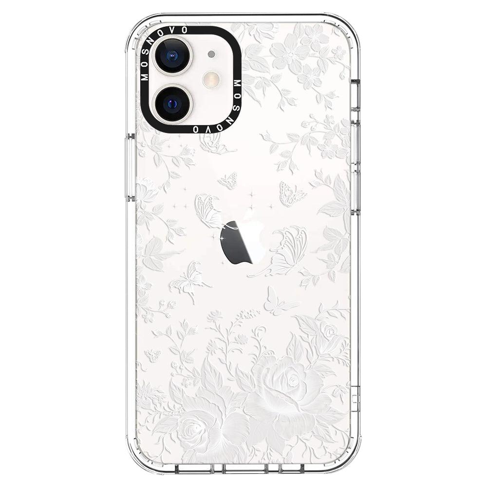 Fairy White Garden Phone Case - iPhone 12 Case