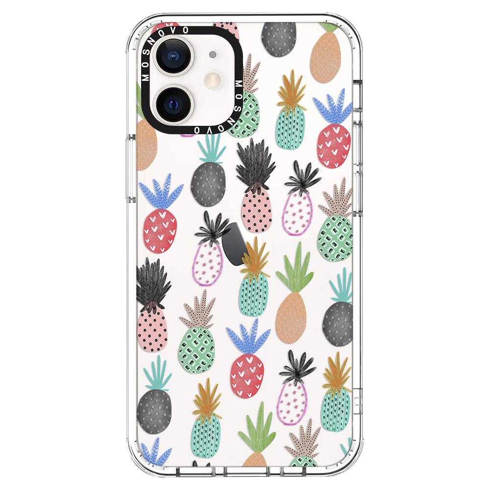 Cute Pineapple Phone Case - iPhone 12 Case