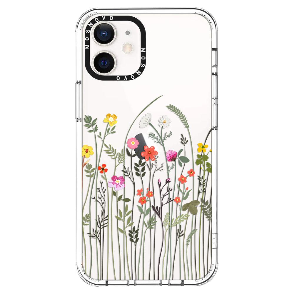 Spring Wildflower Phone Case - iPhone 12 Mini Case