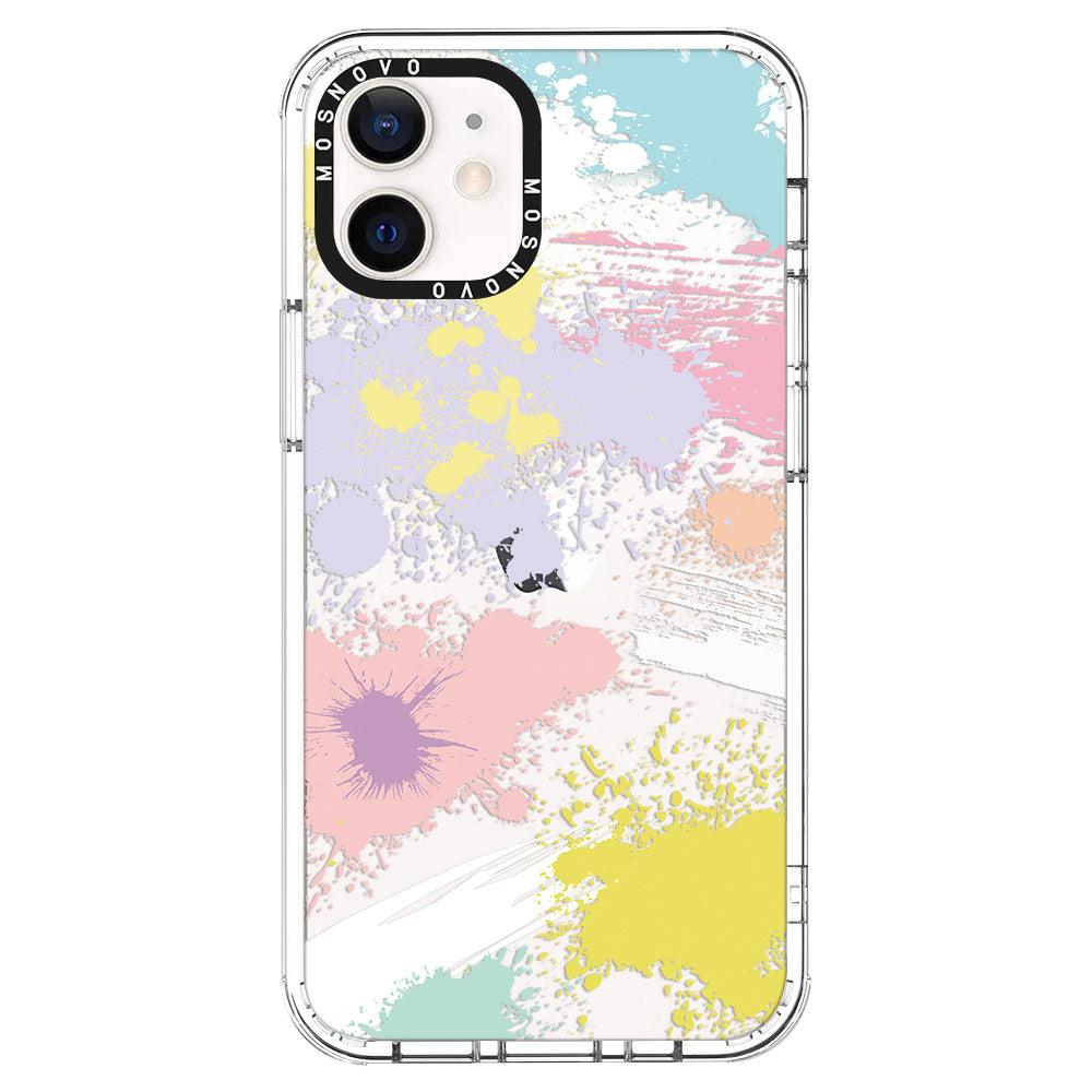 Splash Paint Phone Case - iPhone 12 Mini Case