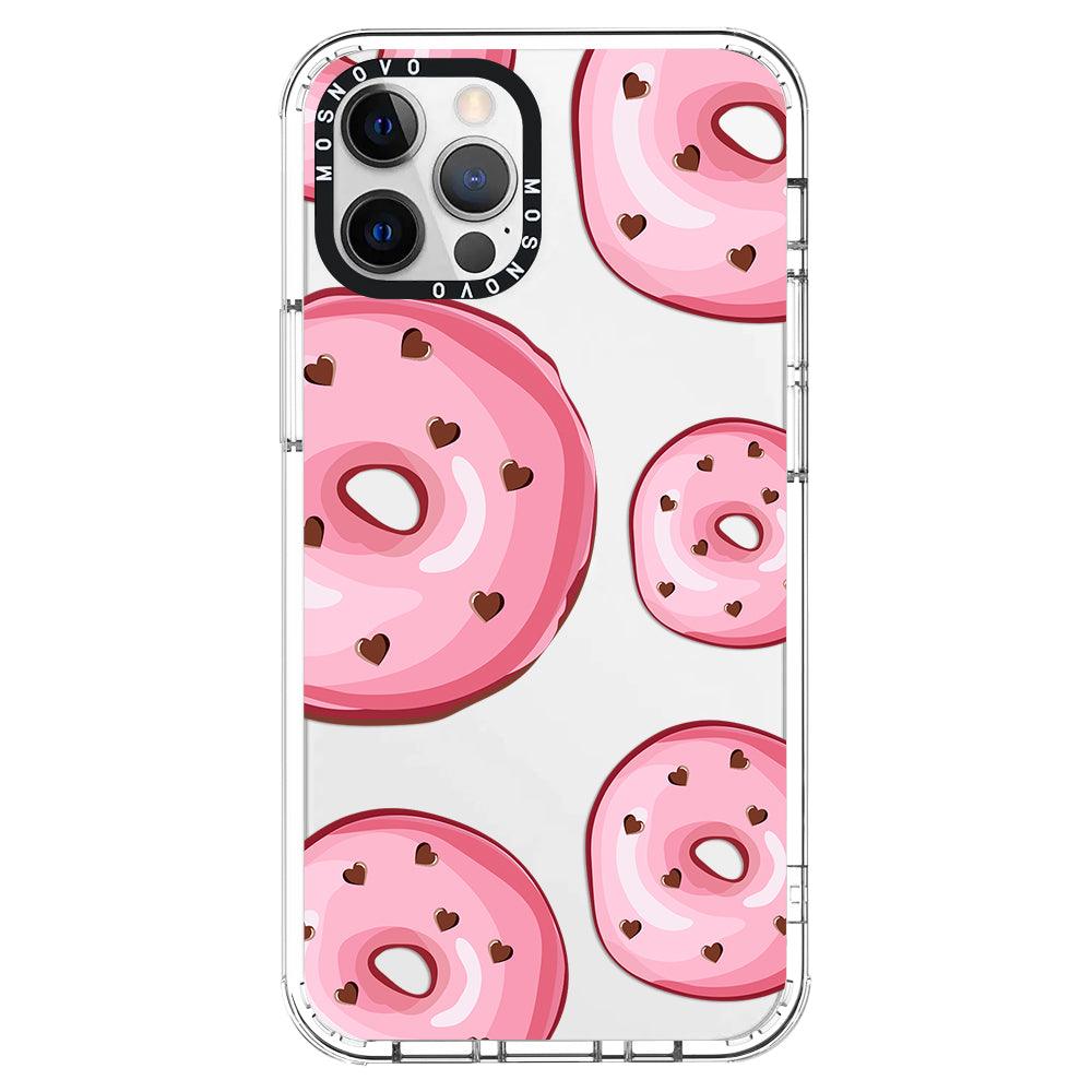 Pink Donuts Phone Case - iPhone 12 Pro Case