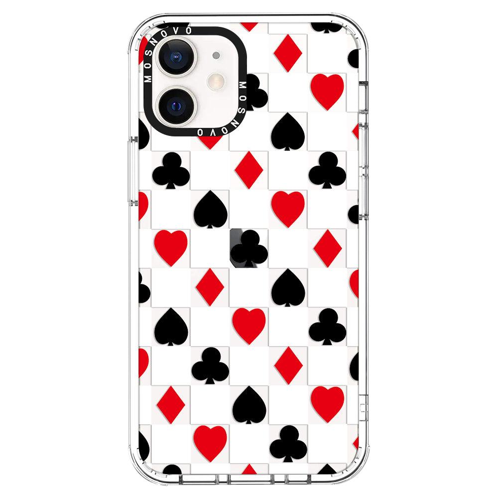 Checker Poker Phone Case - iPhone 12 Case