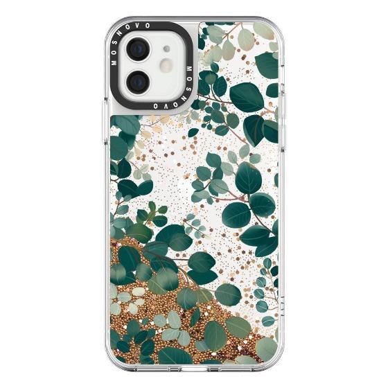 Eucalyptus Glitter Phone Case - iPhone 12 Mini Case