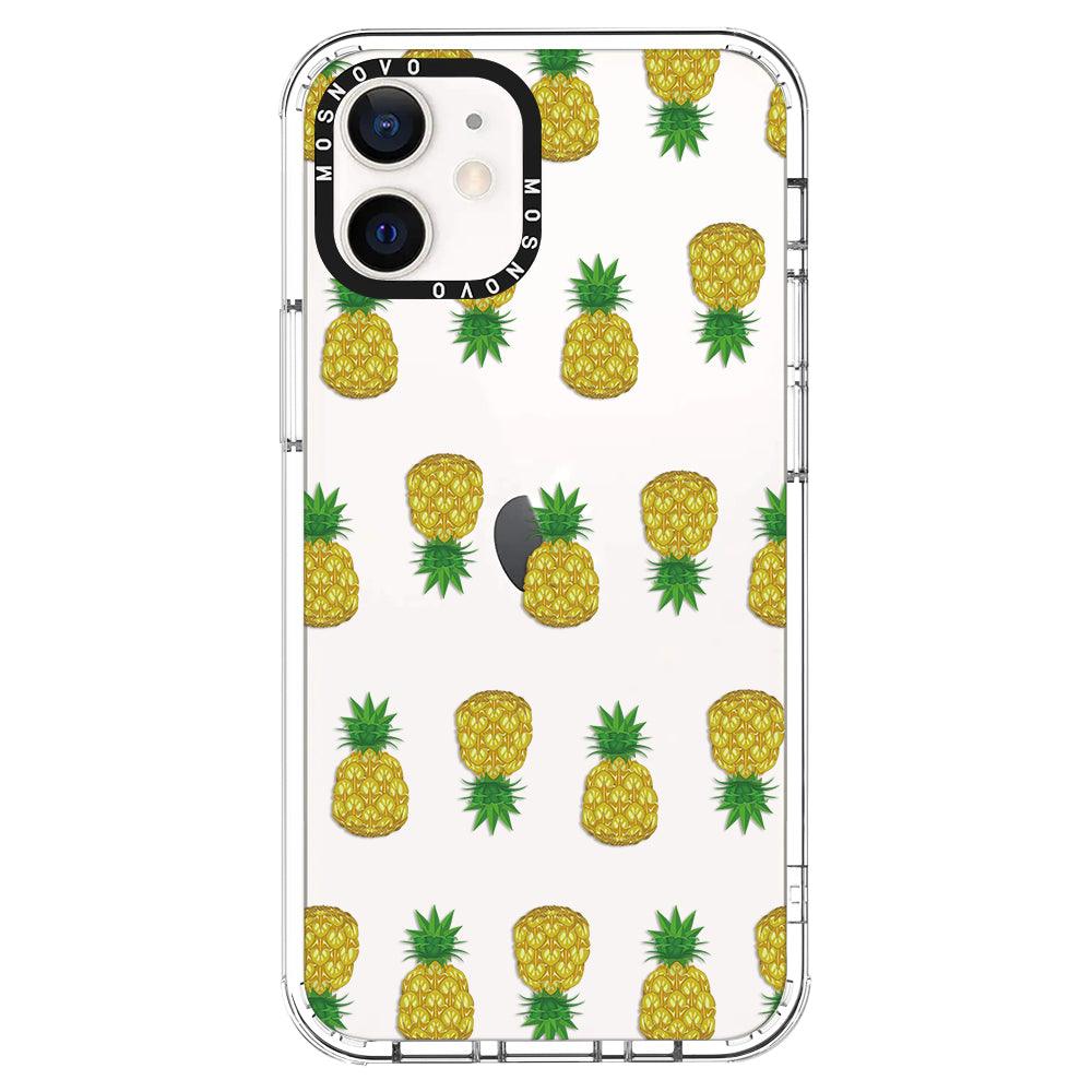 Cute Hawaiian Pineapple Phone Case - iPhone 12 Case