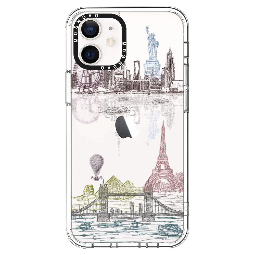 World Landscape Phone Case - iPhone 12 Mini Case