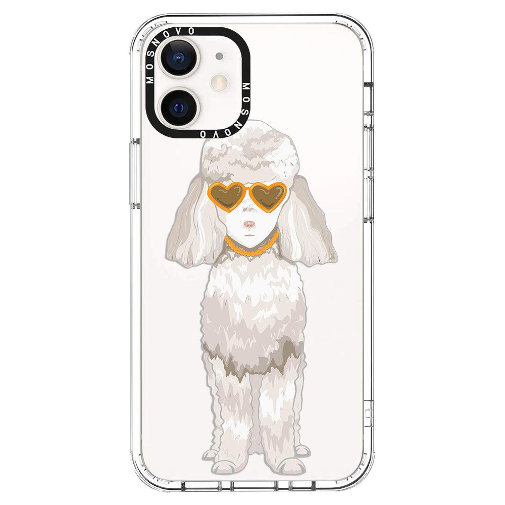 Elegant Poodle Phone Case - iPhone 12 Case