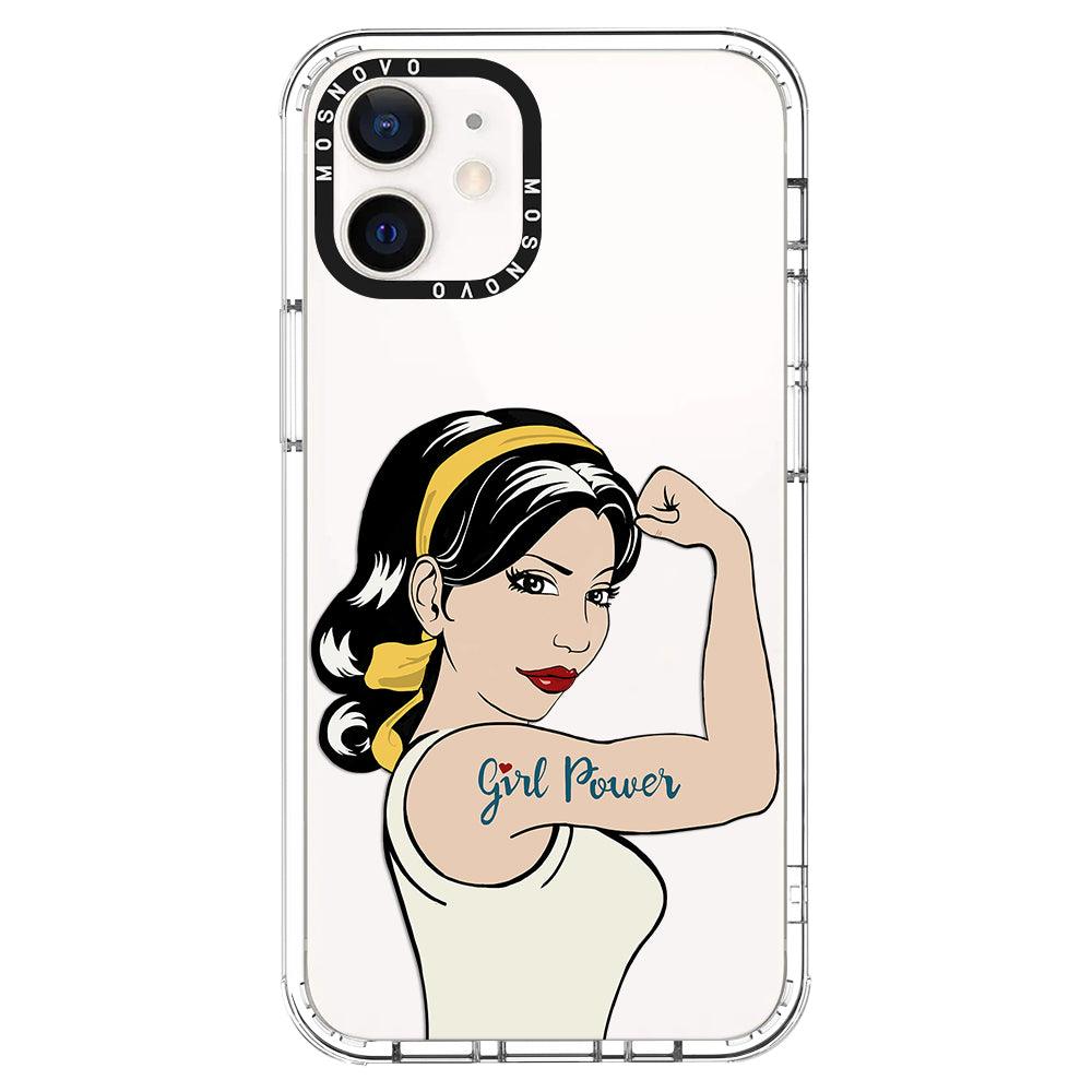 Girl Power Phone Case - iPhone 12 Case