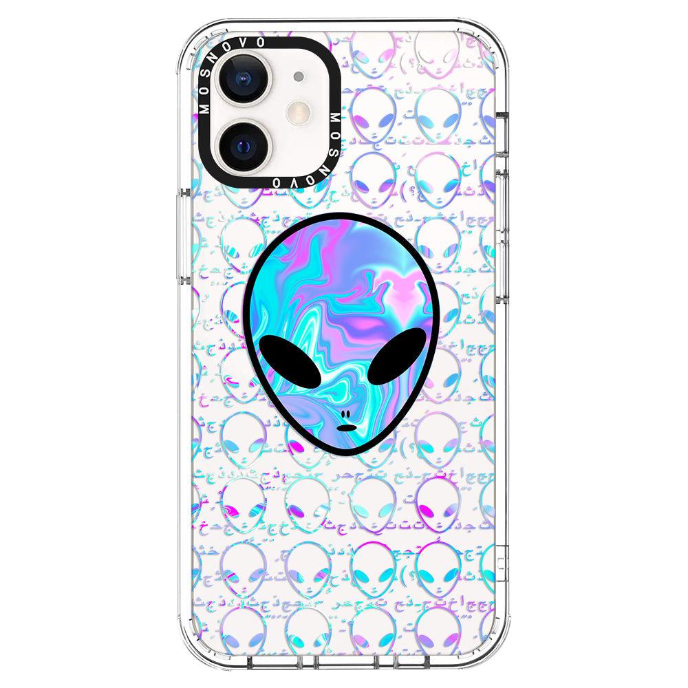 Space Alien Phone Case - iPhone 12 Case