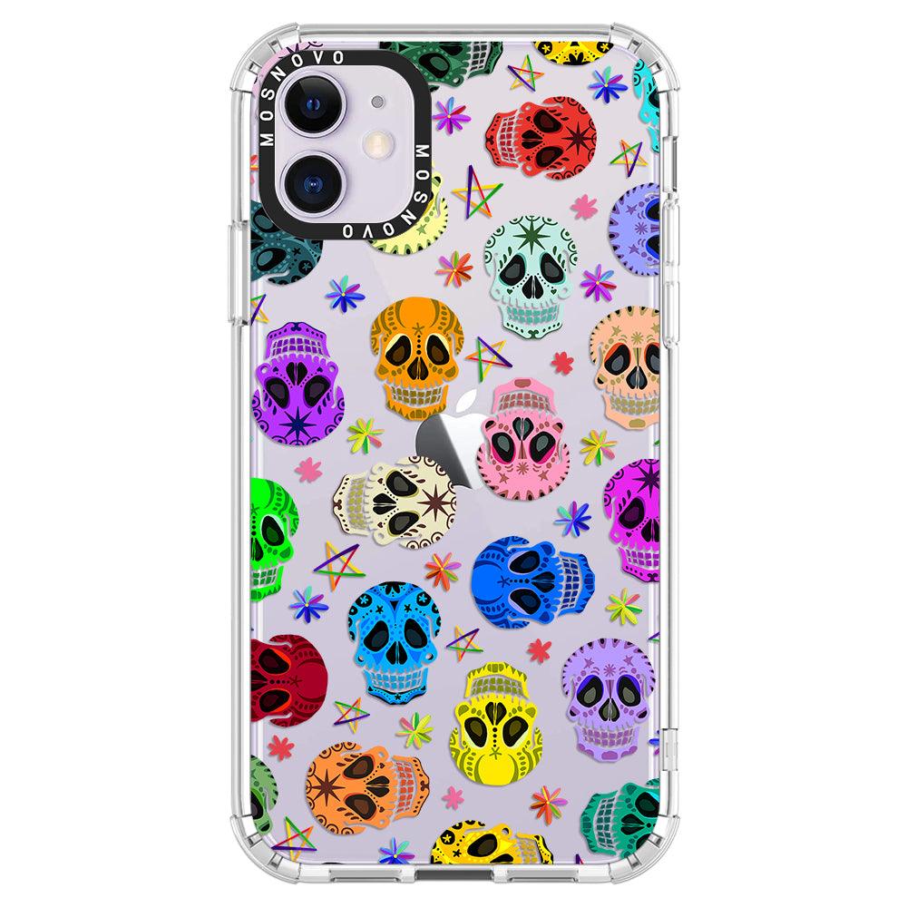 Sugar Skull Phone Case - iPhone 11 Case