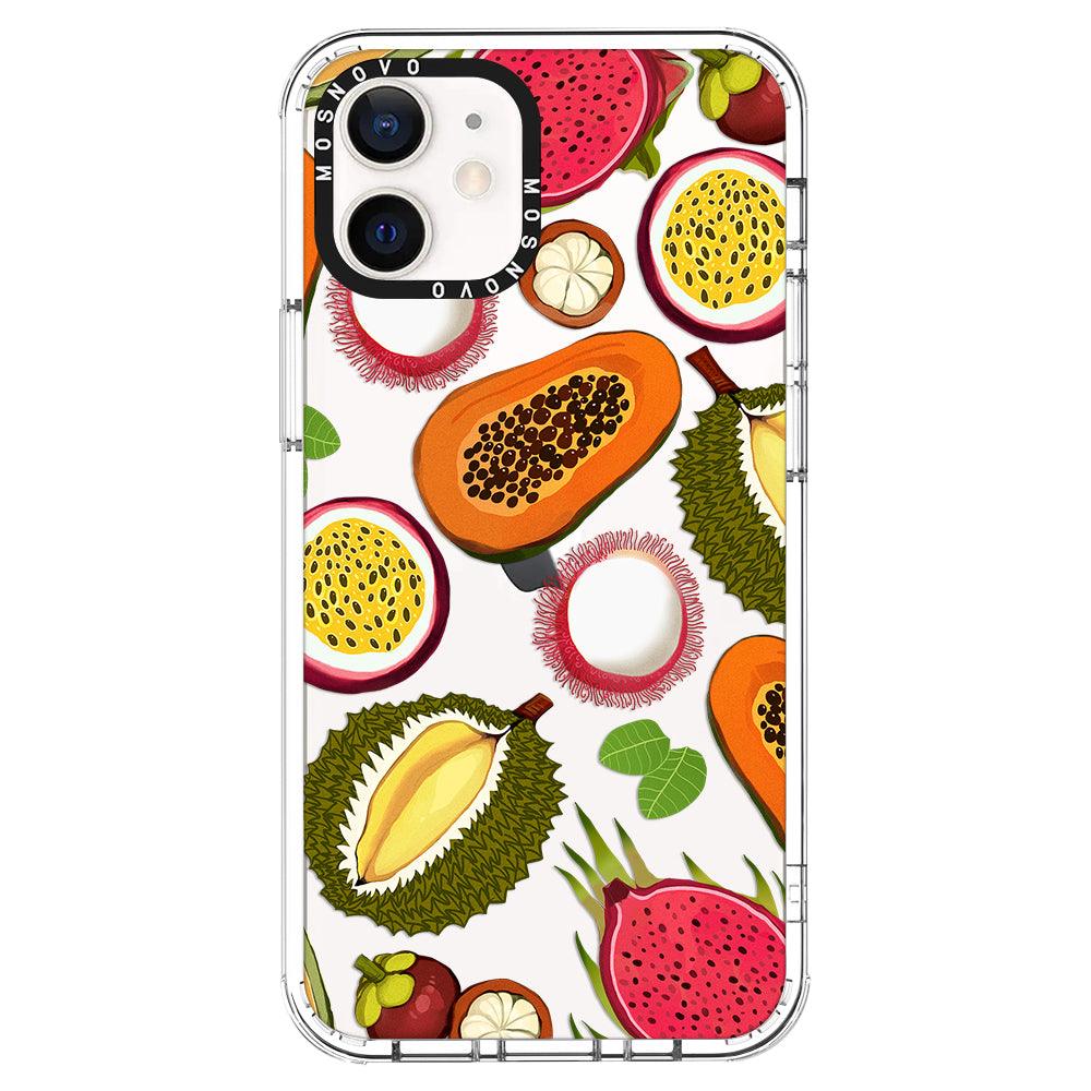 Tropical Fruits Phone Case - iPhone 12 Case