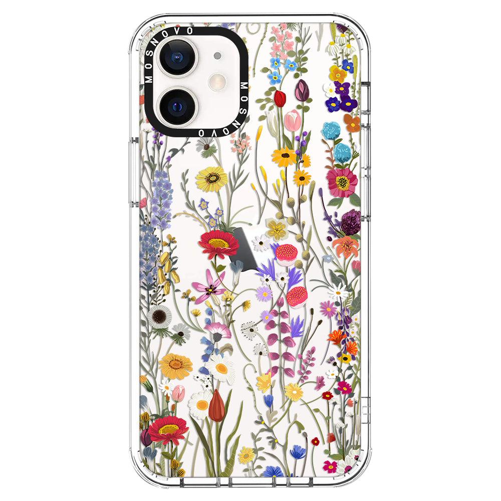 Wildflower Meadow Phone Case - iPhone 12 Mini Case