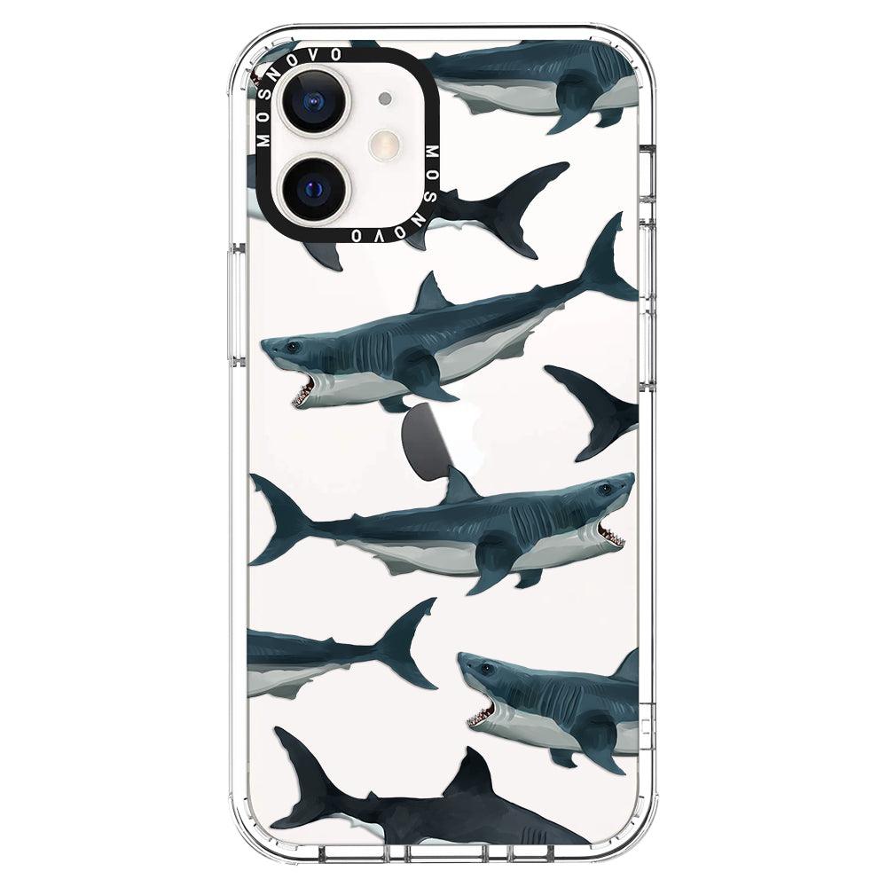 Great White Shark Phone Case - iPhone 12 Mini Case