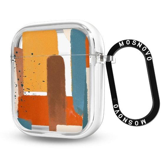 Modern Abstract Artwork AirPods 1/2 Case