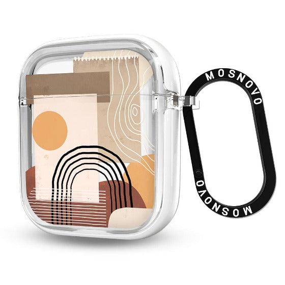 Minimalist Abstract Art AirPods 1/2 Case