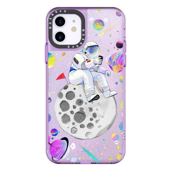 Astronaut 2020 Glitter Phone Case - iPhone 11 Case