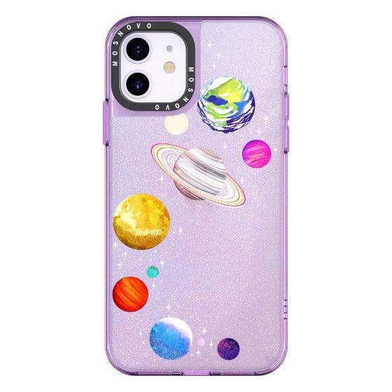 The Planet Glitter Phone Case - iPhone 11 Case