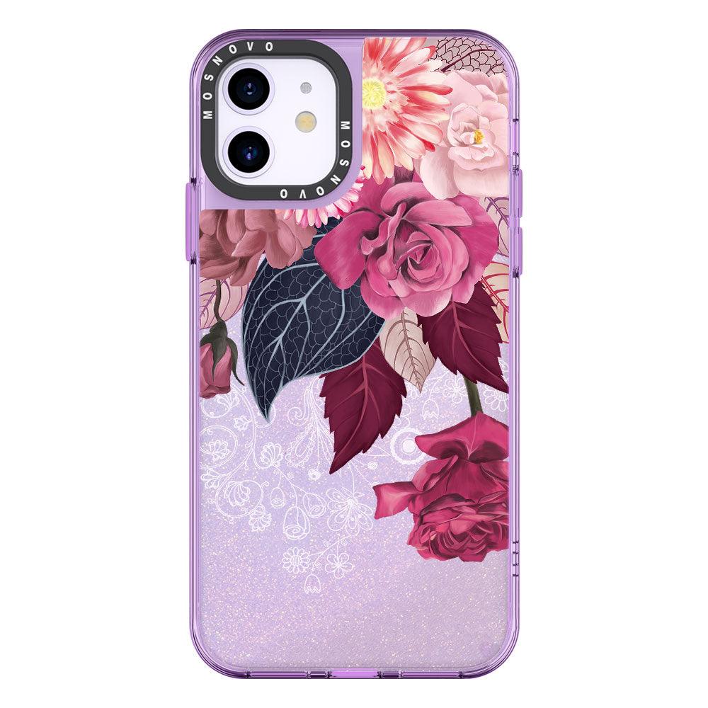 Pretty in Pink Glitter Phone Case - iPhone 11 Case