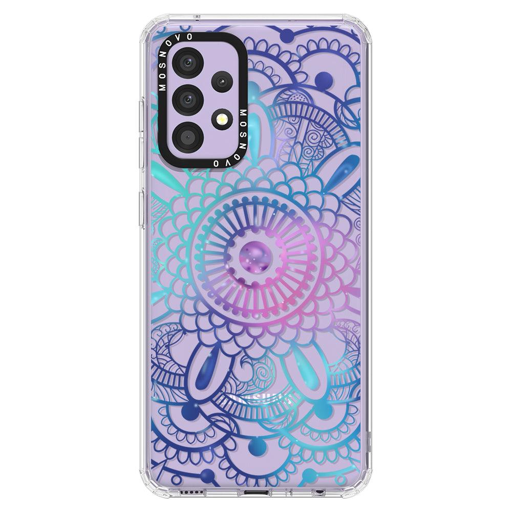 Violet Blue Mandala Phone Case - Samsung Galaxy A52 & A52s Case