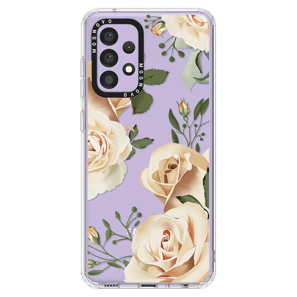 Champagne Rose Phone Case - Samsung Galaxy A52 & A52s Case