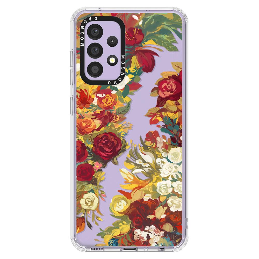 Vintage Flower Garden Phone Case - Samsung Galaxy A52 & A52s Case