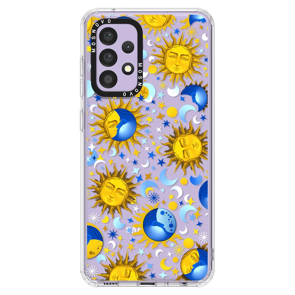 Celestial Sun Moon Phone Case - Samsung Galaxy A52 & A52s Case