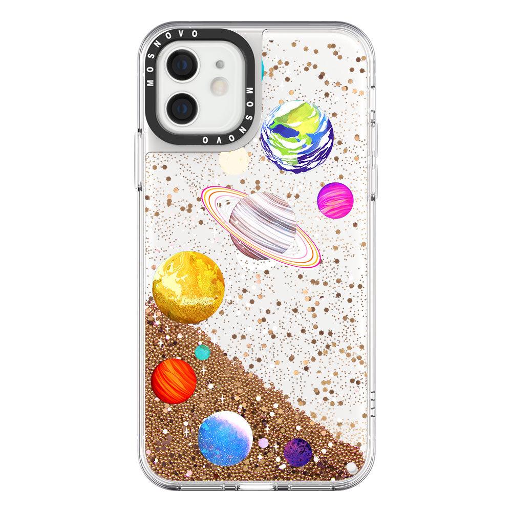 The Planet Glitter Phone Case - iPhone 12 Case