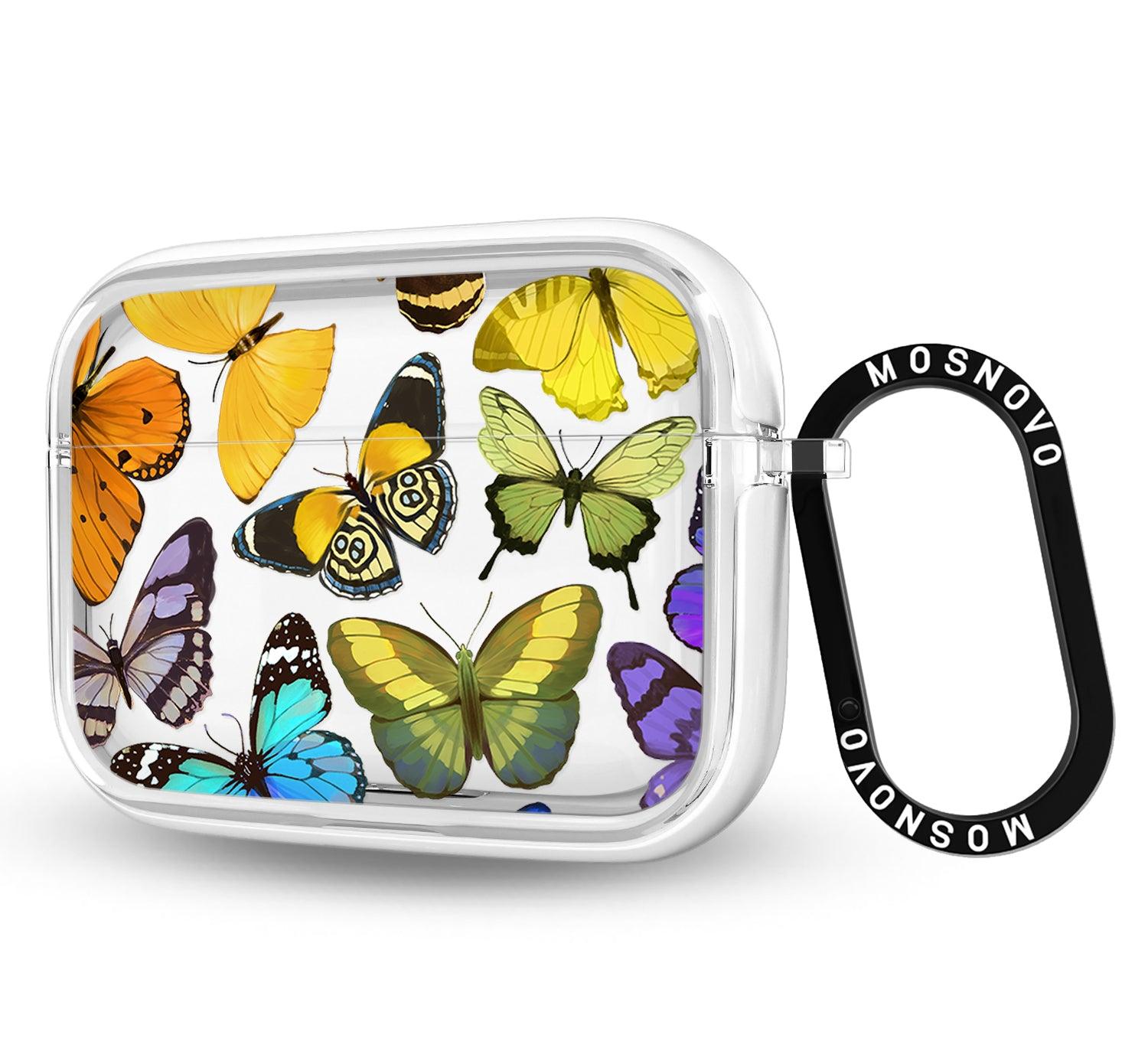 Rainbow Butterfly AirPods Pro Case