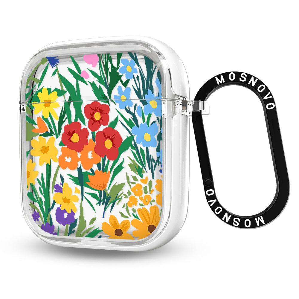 Spring Botanical Flower Floral AirPods 1/2 Case