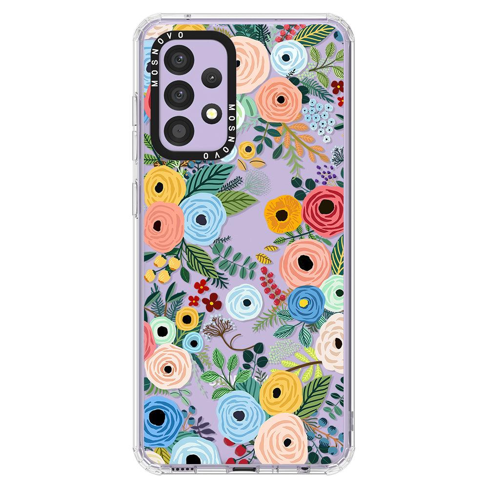 Pastel Floral Garden Phone Case - Samsung Galaxy A52 & A52s Case