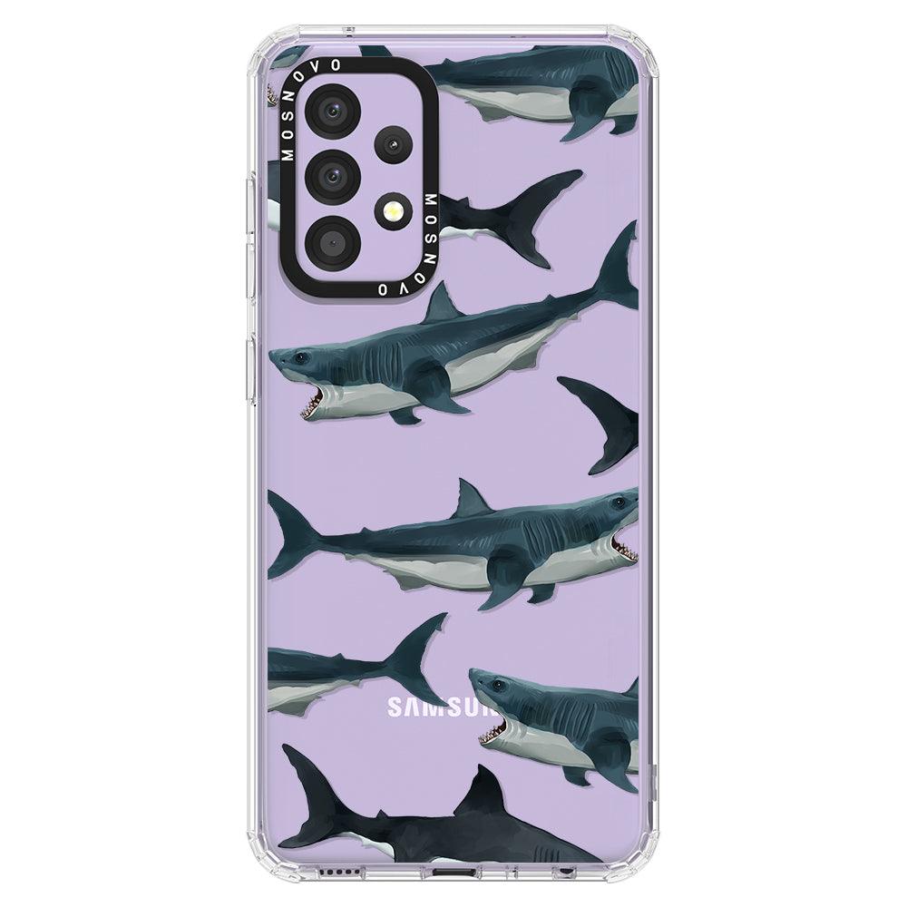 Great White Shark Phone Case - Samsung Galaxy A52 & A52s Case