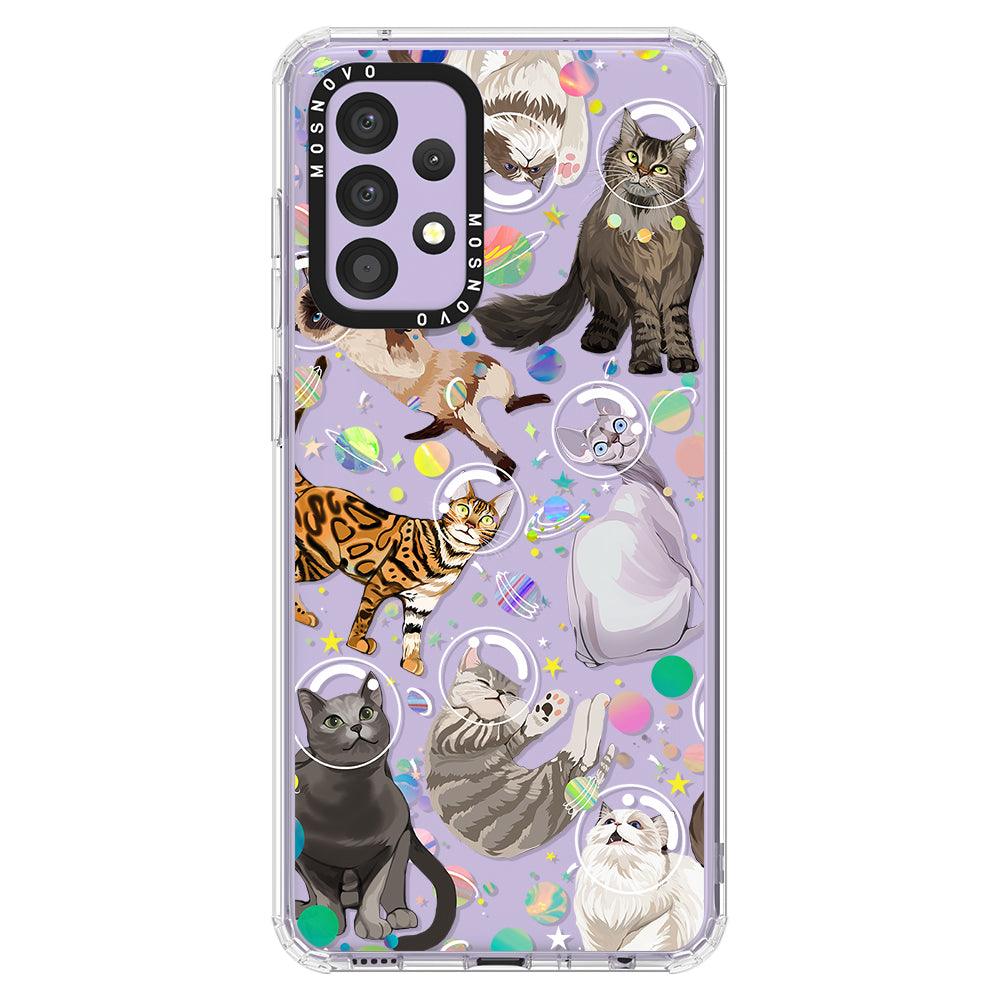 Space Cat Phone Case - Samsung Galaxy A52 & A52s Case